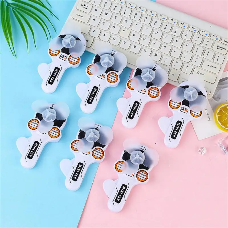 1~10PCS Hand-held Fan Creative Hand Pressure Comfortable Portable Cooling Appliance Mini Fan Hand Pressure Fan