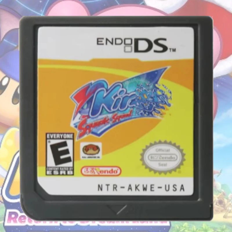 Tarjetas de juego DS Kirby Series USA Kirby Series Canvas Curse/Squeak Squad/Super Star Ultra tarjeta de consola de videojuegos para NDS 3DS