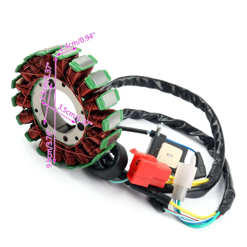 Areyourshop For Honda NX250 AX-1 88-93 NX250 A 88-90 NX2502 1990/1993 Magneto Generator Engine Stator Coil