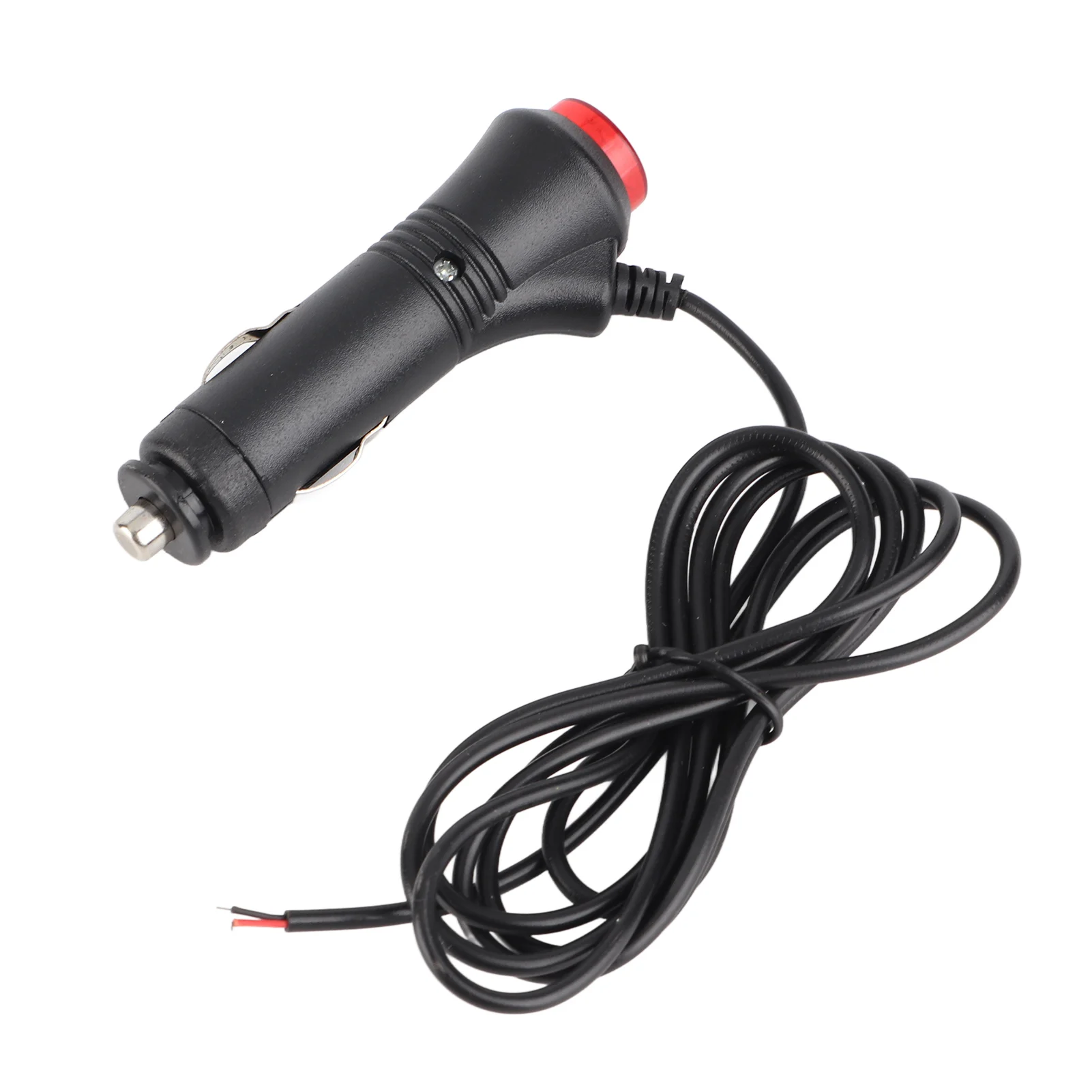 

12V 24V Car Male Cigarette Lighter Plug 1.5m Male Car Cigarette Lighter Connector Socket Power Plug Adapter On Off Switch Fuse