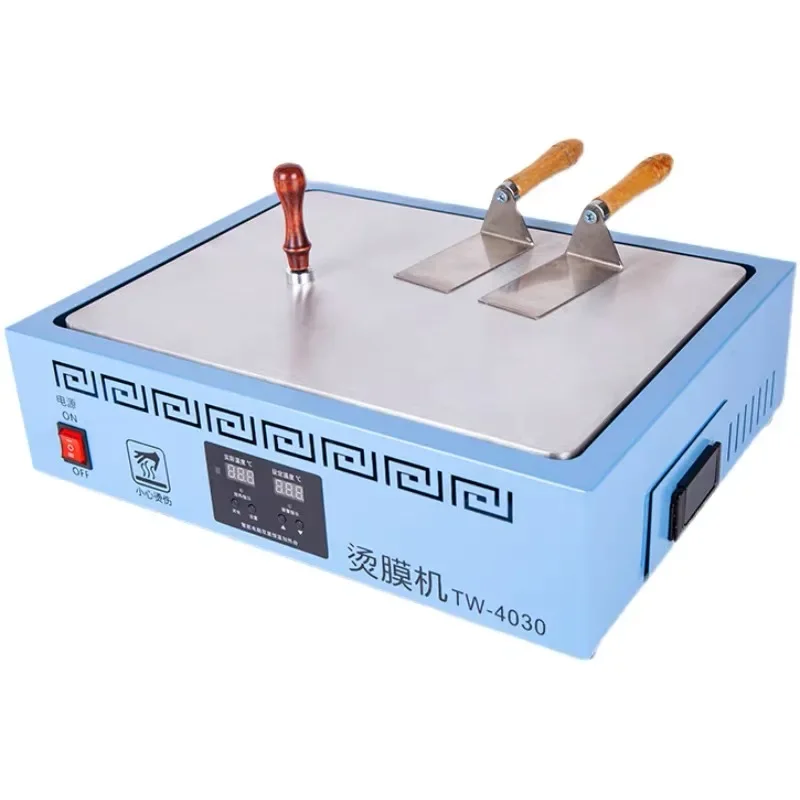 

TW-4030 Manual Gift Cellophane Wrapping BOPP Heat Sealing Film Ironing Hot Laminating Machine Hot Film Machine