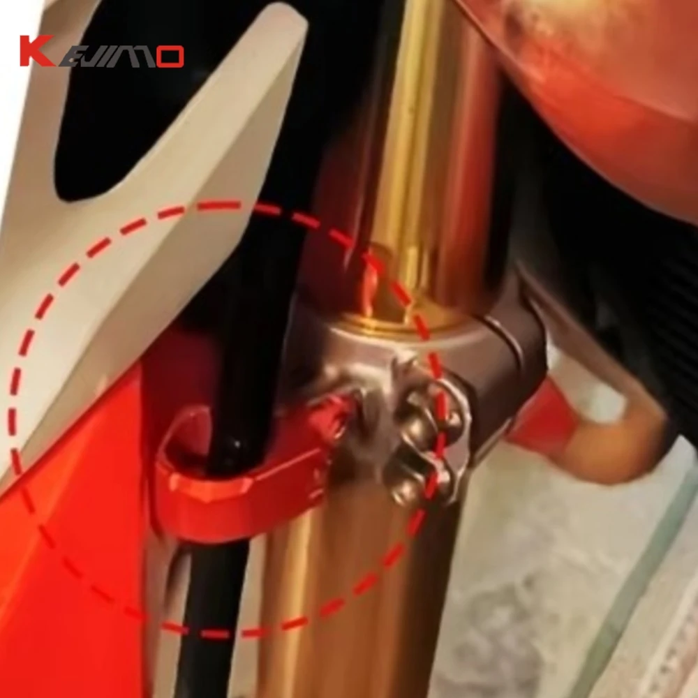 

Motocross CRF250M CRF250L Dirt Pit Bike CNC For Honda CRF250 CRF 250 L M Rear Brake Line Hose Clamp Holder 2012 2013 2014 2015