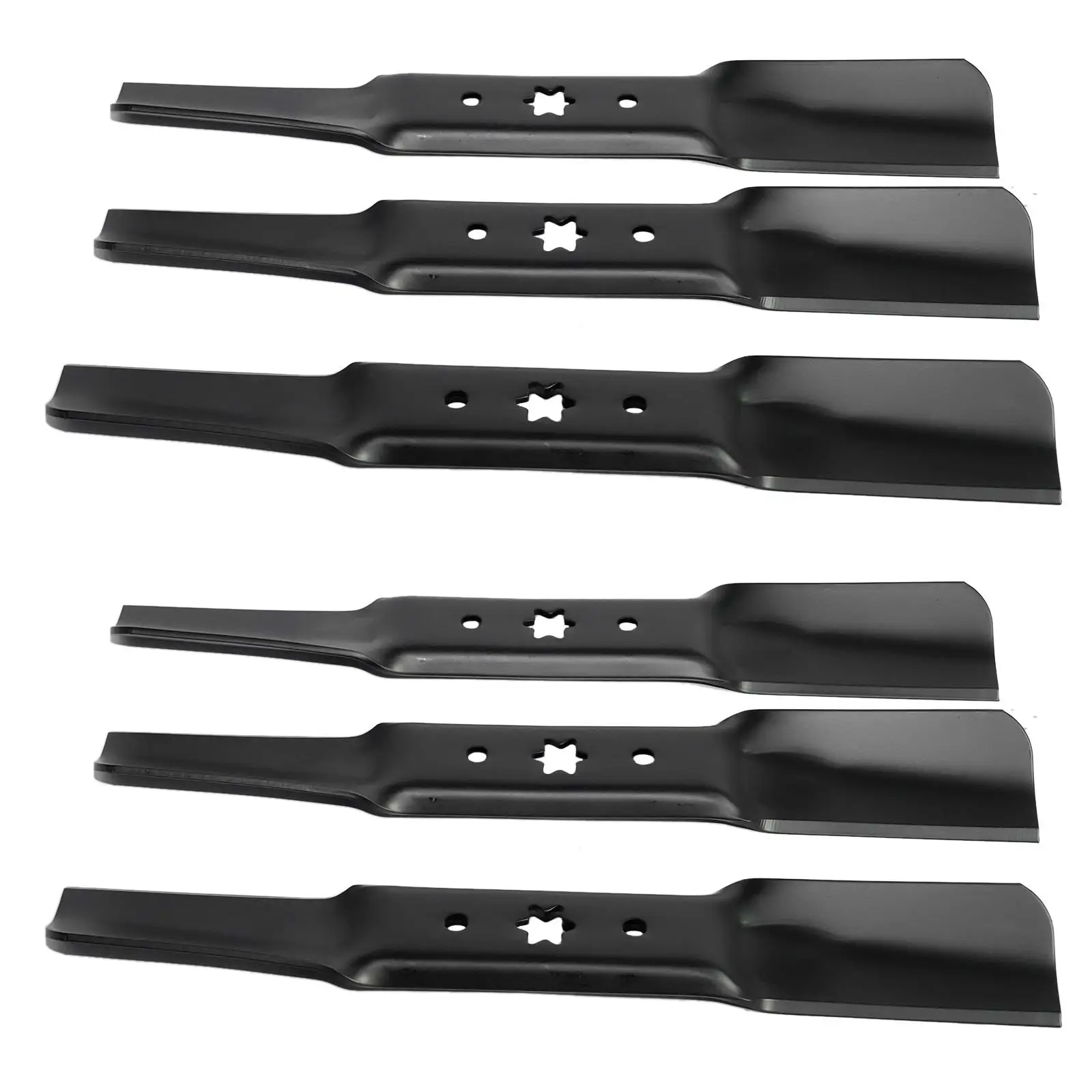 6-Pack Cub Cadet Mower Blades 742- for 50 52 942- 50 52 50 RZT & Lawn Tractors - Fits XT1 LT50 GT50 Decks