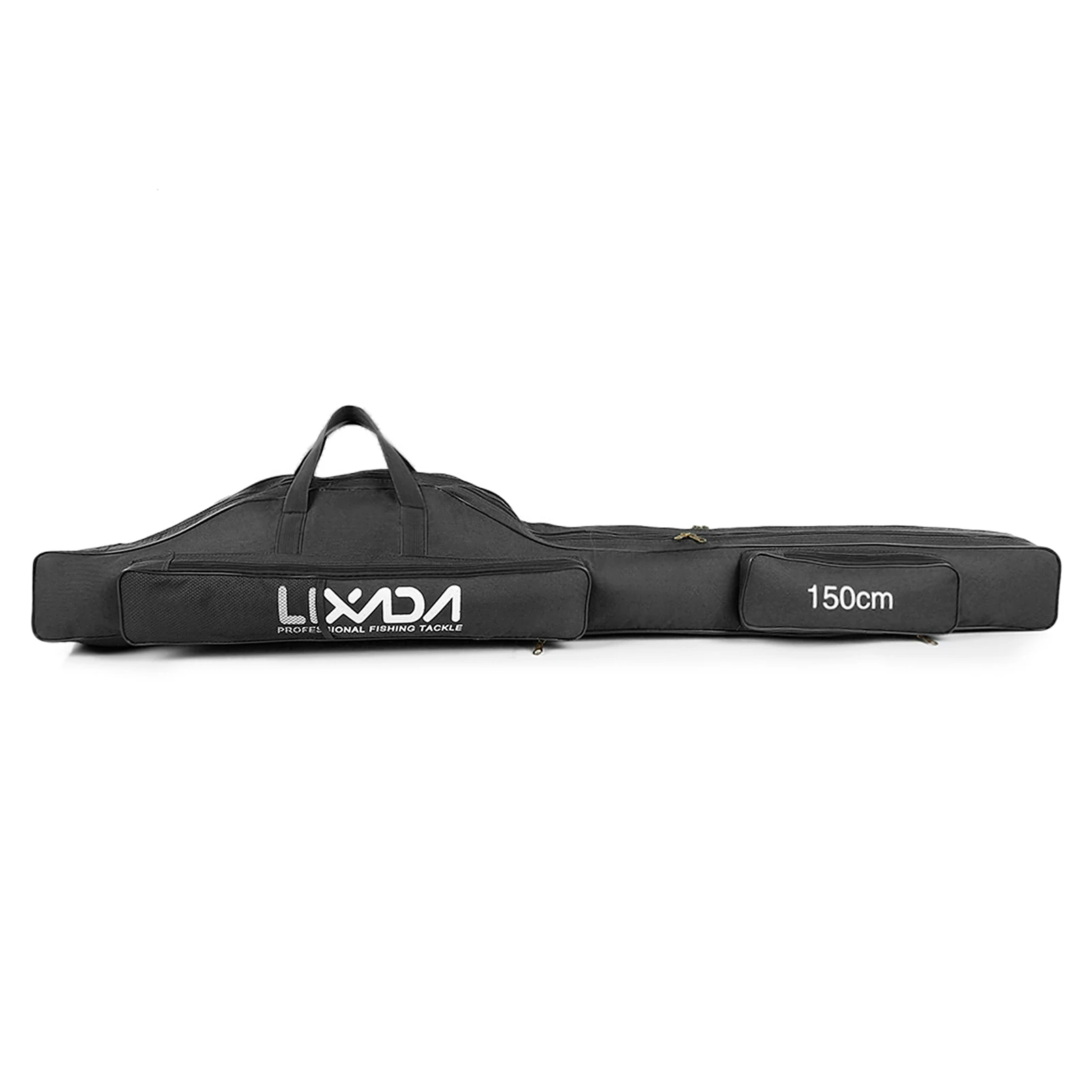 Lixada 190 cm vistas Draagbare opvouwbare hengelmolen Tas Hengel Uitrusting Tackle Tool Draagtas Drager Reistas Opbergtas