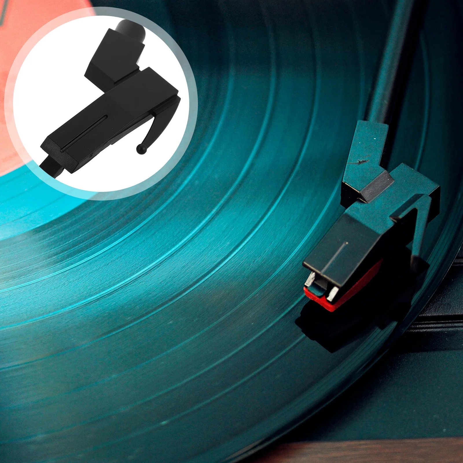 Turntable Headshell Plastic Durable Replacement Phonograph Needle Repair Vinyl Player Part Stable Rack Accessory