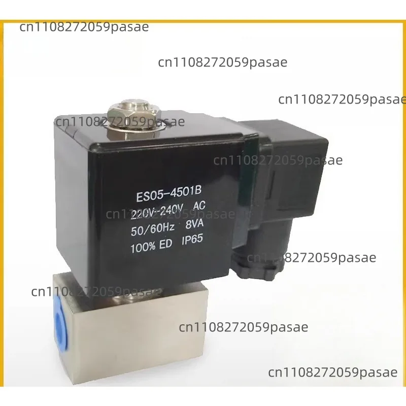 Stainless Steel High-Pressure Solenoid Valve 100kg 30MPa High-Pressure Resistance