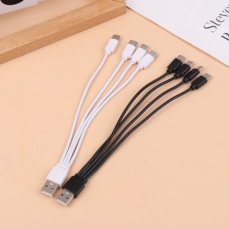 20CM 4 In 1 USB C Charger Cable 4 Ports USB Splitter Charging Cable Type C Connector For Cellphones Smartphone Tablet