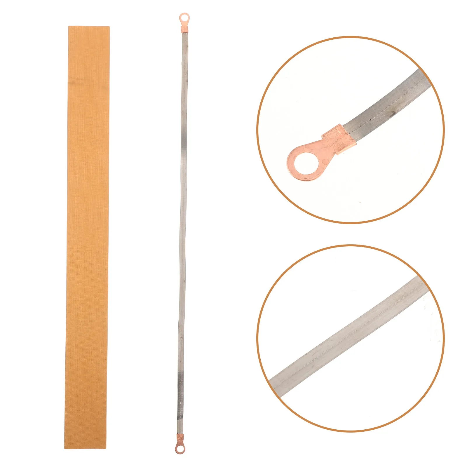 2Pcs Nichrome Heating Strip Flat Ribbon Heater Heat Sealer Repair Wire Sealing Machine Replacement Element Bag Sealer Shrink