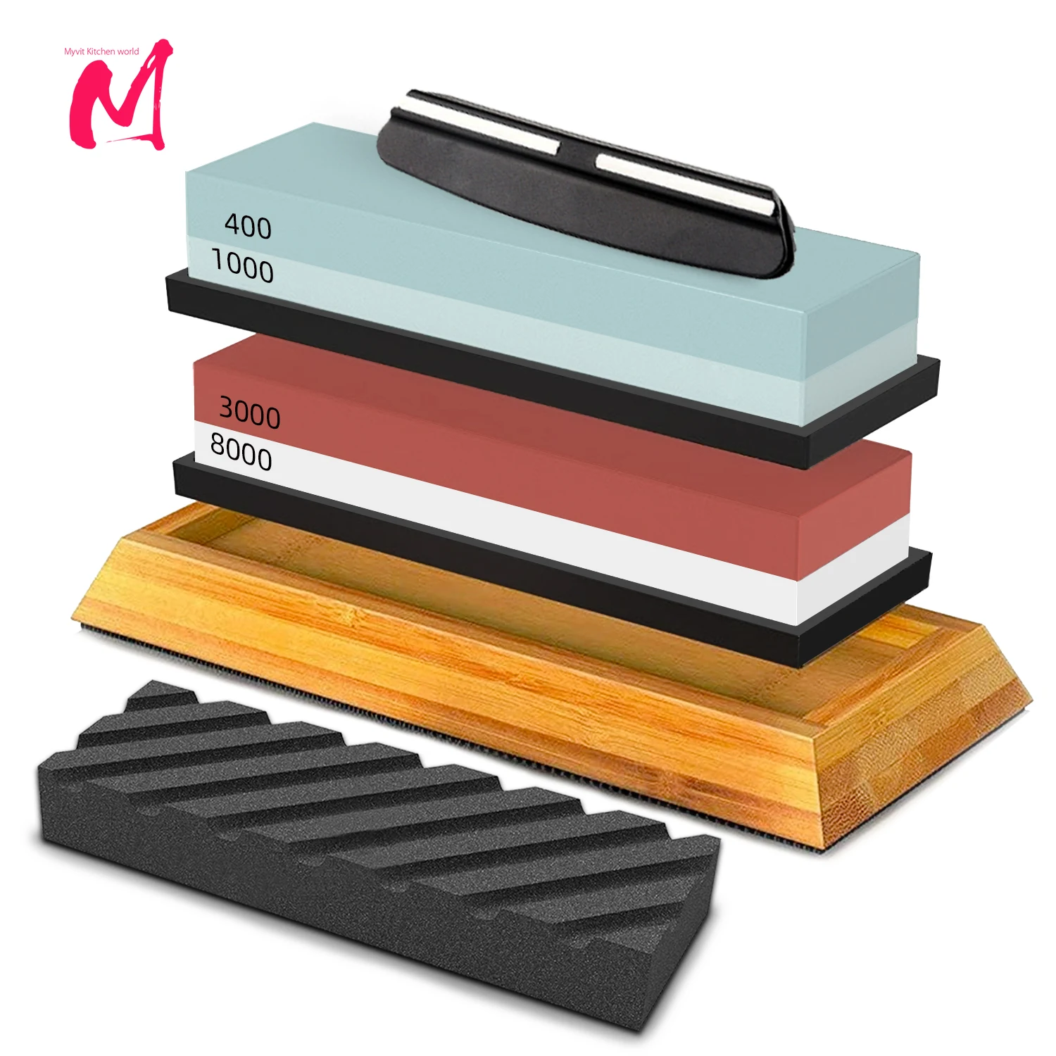 

Sharpening Stone Holder adjustable Holder prevent sliding Fits stones and plates for Diamond Sharpening Stones, Water Stone