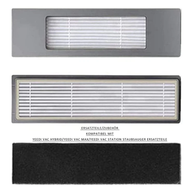 ชิ้นส่วนอะไหล่/อุปกรณ์เสริมแพ็ค 34 ชิ้นสําหรับอะไหล่เครื่องดูดฝุ่น Yeedi Vac 2 Pro