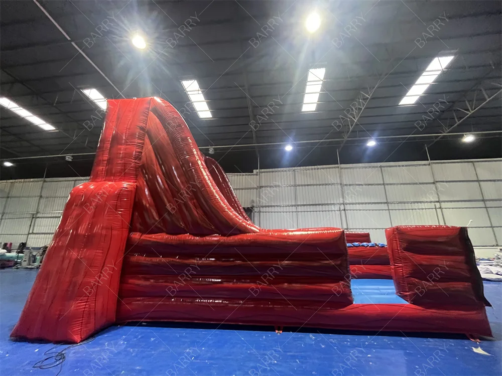 باري تحدي سباق المزدوج ألعاب رياضية المدرج حبل واسع النطاق نفخ الترامبولين الحارس بنجي تشغيل للأحداث