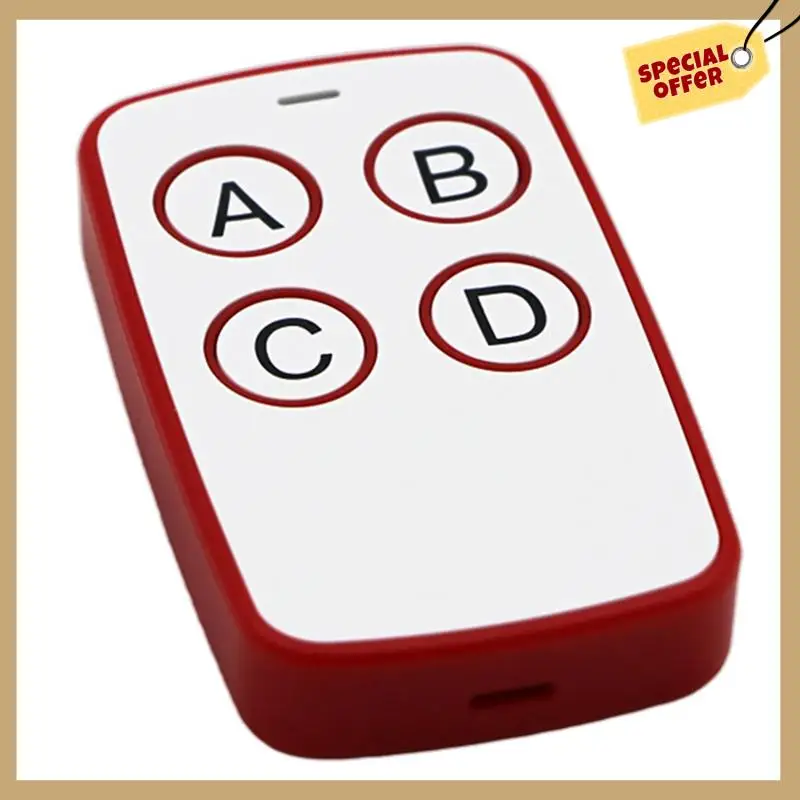 433 МГц автоматический копирующий пульт дистанционного управления, электрический механизм открывания гаражных ворот, пульт дистанционного управления, Дубликатор, клон, код клонирования, 4 клавиши-WMAN