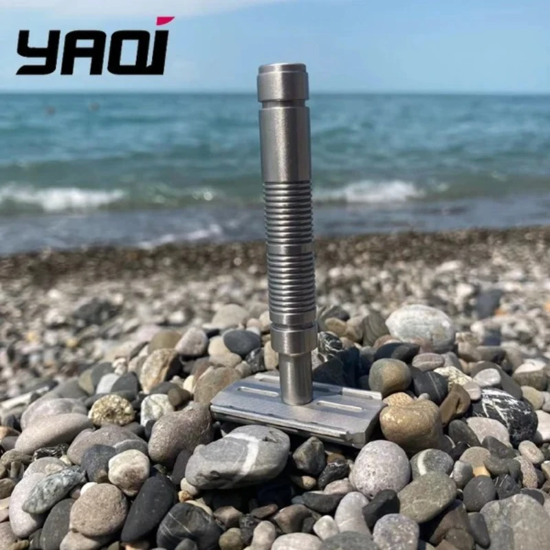 

Ручка для безопасной бритвы Yaqi 316 из нержавеющей стали, товары для мужского бритья