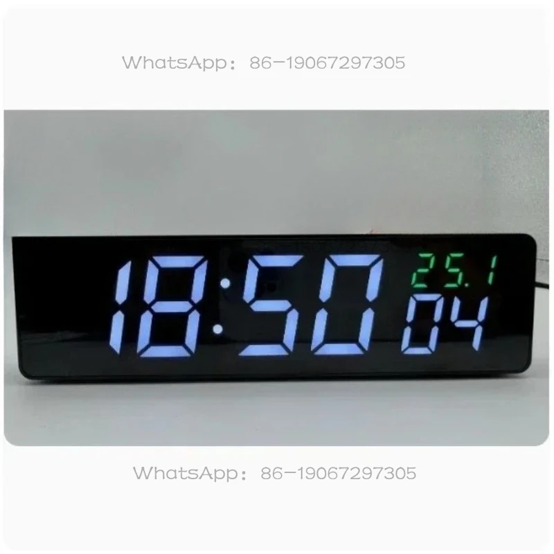 Wifi clock, high-precision atomic clock, millisecond display, holiday alarm clock, network timing