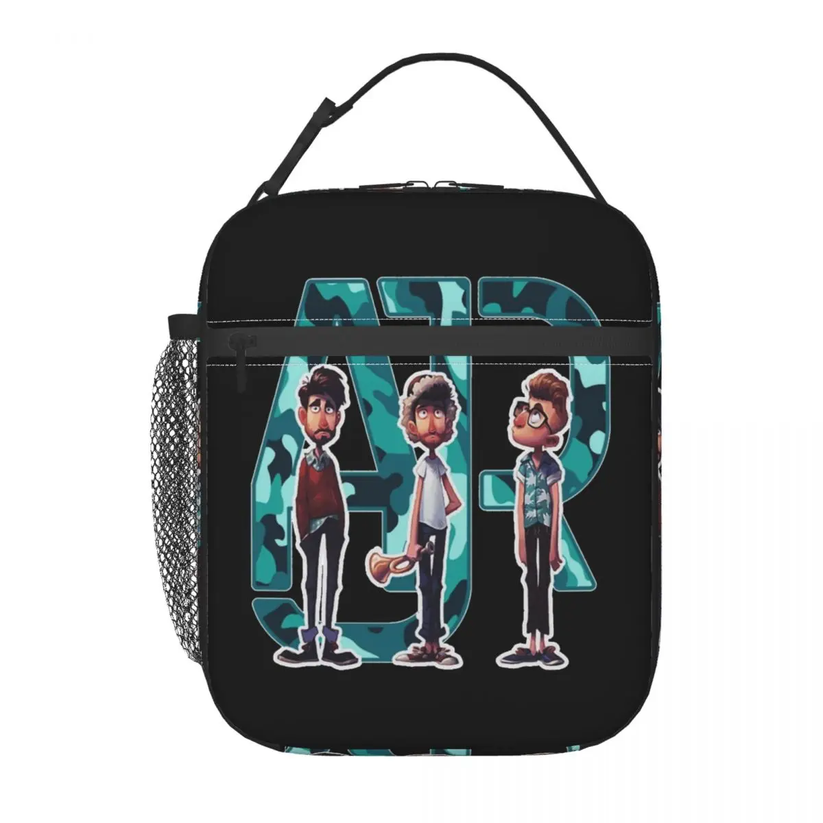 Ajr Tour Merch Band Singer Sac à lunch isotherme pour le bureau, sac alimentaire réutilisable, conteneur thermique, glacière, boîtes à lunch