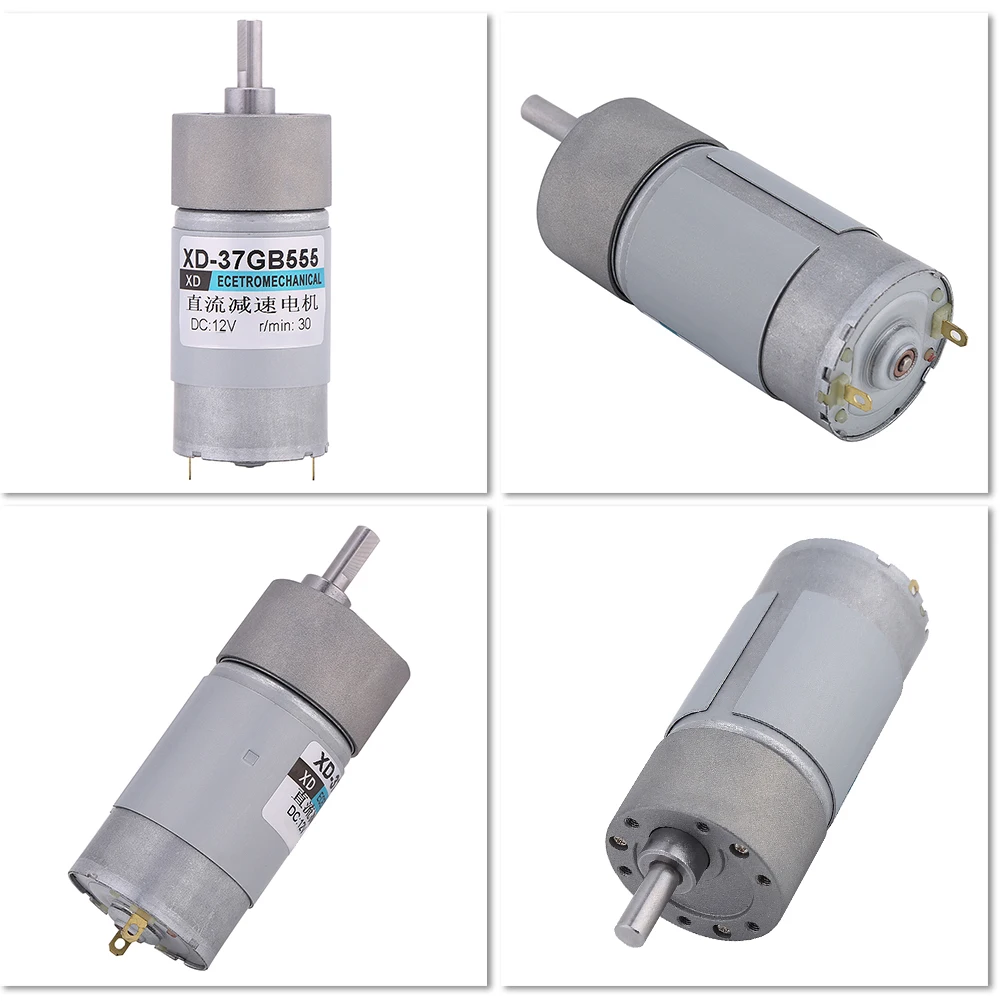 มอเตอร์เกียร์บิดขนาดใหญ่ 15W CW/CCW 12V 24V มอเตอร์บิดขนาดใหญ่