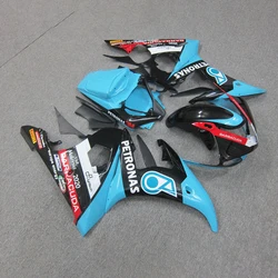 High Quality Fairing for Yamaha fairings YZFR6 2003 2004 2005 Blue Black Bodywork parts fairing kit YZF R6 03 04 05 BC100