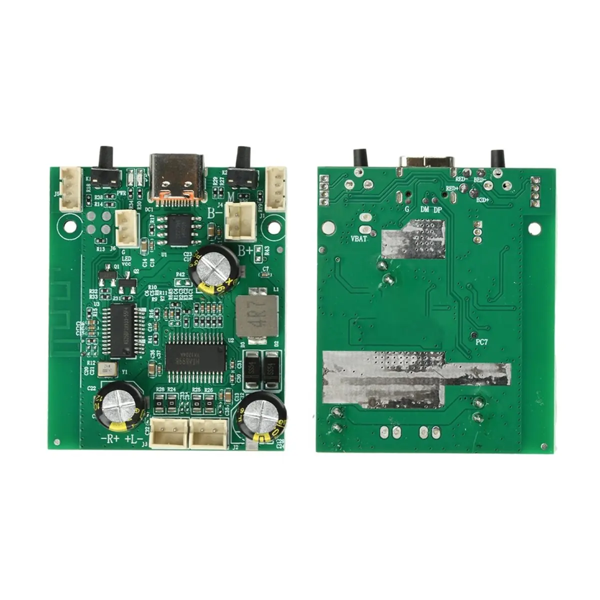 (A01R]  Stereo Bluetooth Amplifier Board 2x10W Dual Channel Adjustable Sound Rechargeable Wireless Audio Amp Module