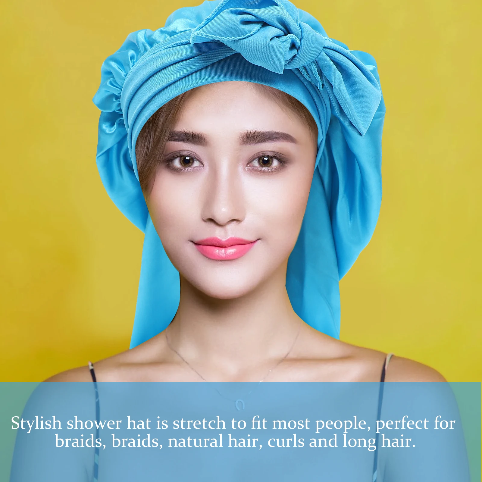 

Long Tube Sleep Hat Wrap For Women Breathable Lightweight Durable Easy Wear Home Sleep Cap Comfortable Female