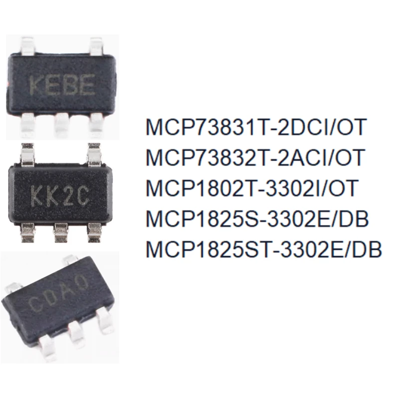 100Pcs Mcp73831T-2D…