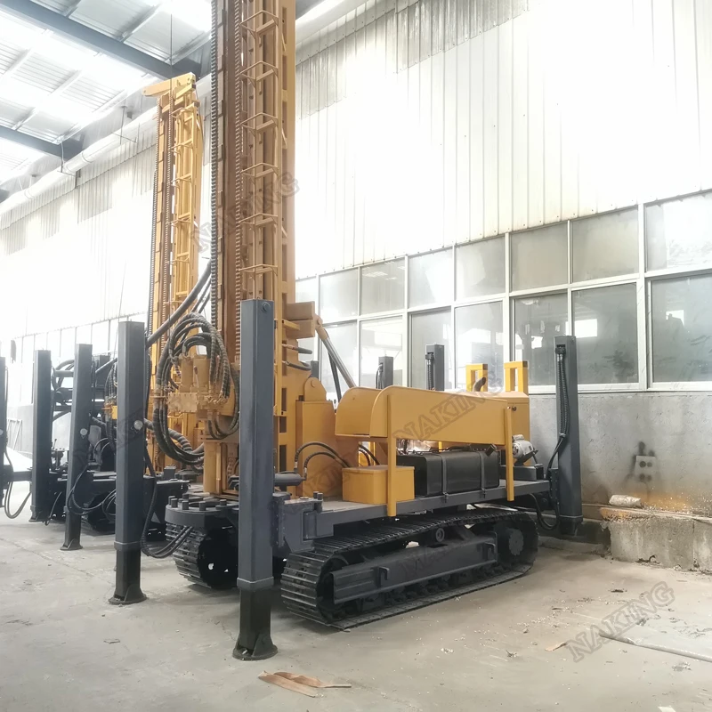 Diesel Borehole Core Tractor Mounted Hydraulic Water Well Drilling Rig Machine For Oil Mine Rotary 100m 200m Drilling Rig