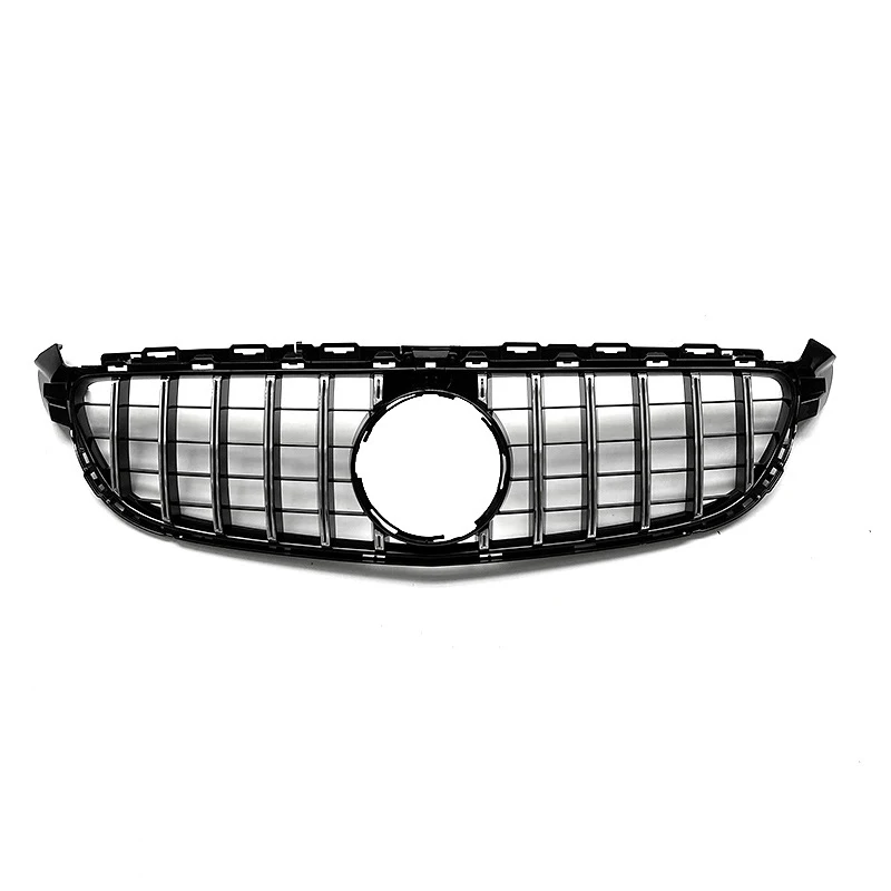 For Mercedes Benz W205 C63 C63S AMG 2015 2016 2017 2018 Front Inlet Grille Bumper Grill Upgrade GT Style Mesh