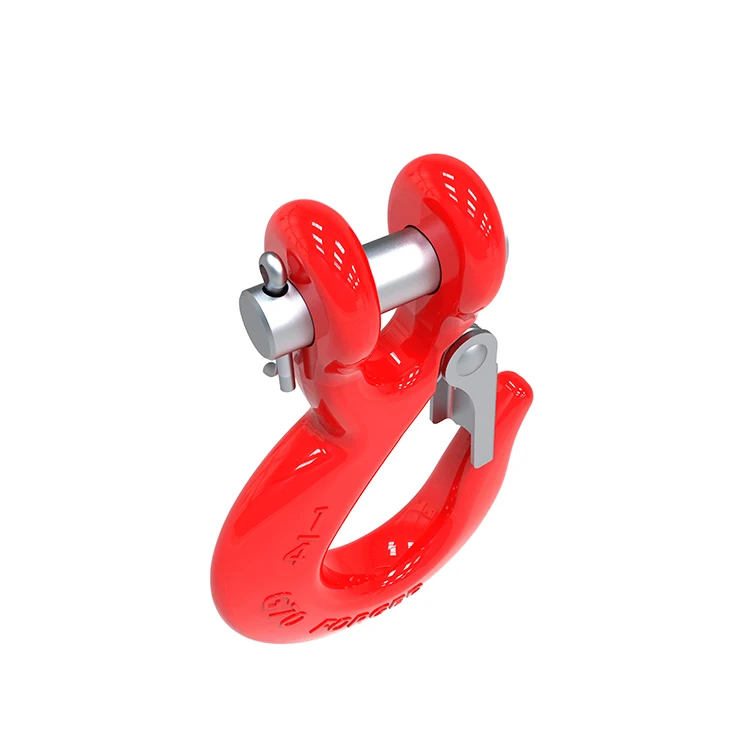 خطاف Shenli Rigging G80 Clevis سهل الارتداء مع خطاف رافعة من سبائك الصلب/Clevis للتعدين والرفع