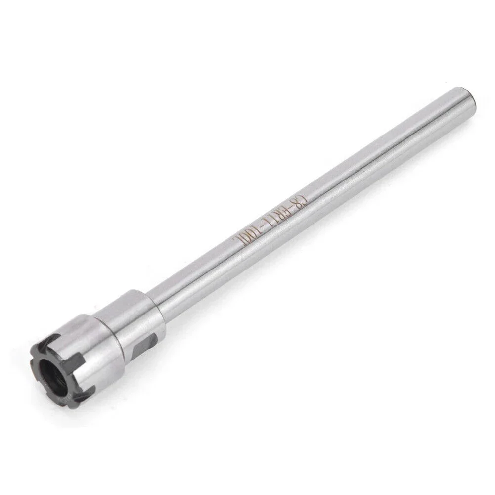 

Collet Chuck Bracket For Deep-hole Machining 8 Alloy Steel C8-ER11M-100L 10 100 Mm/3.9 Inches Shank 12 16 20 Mm