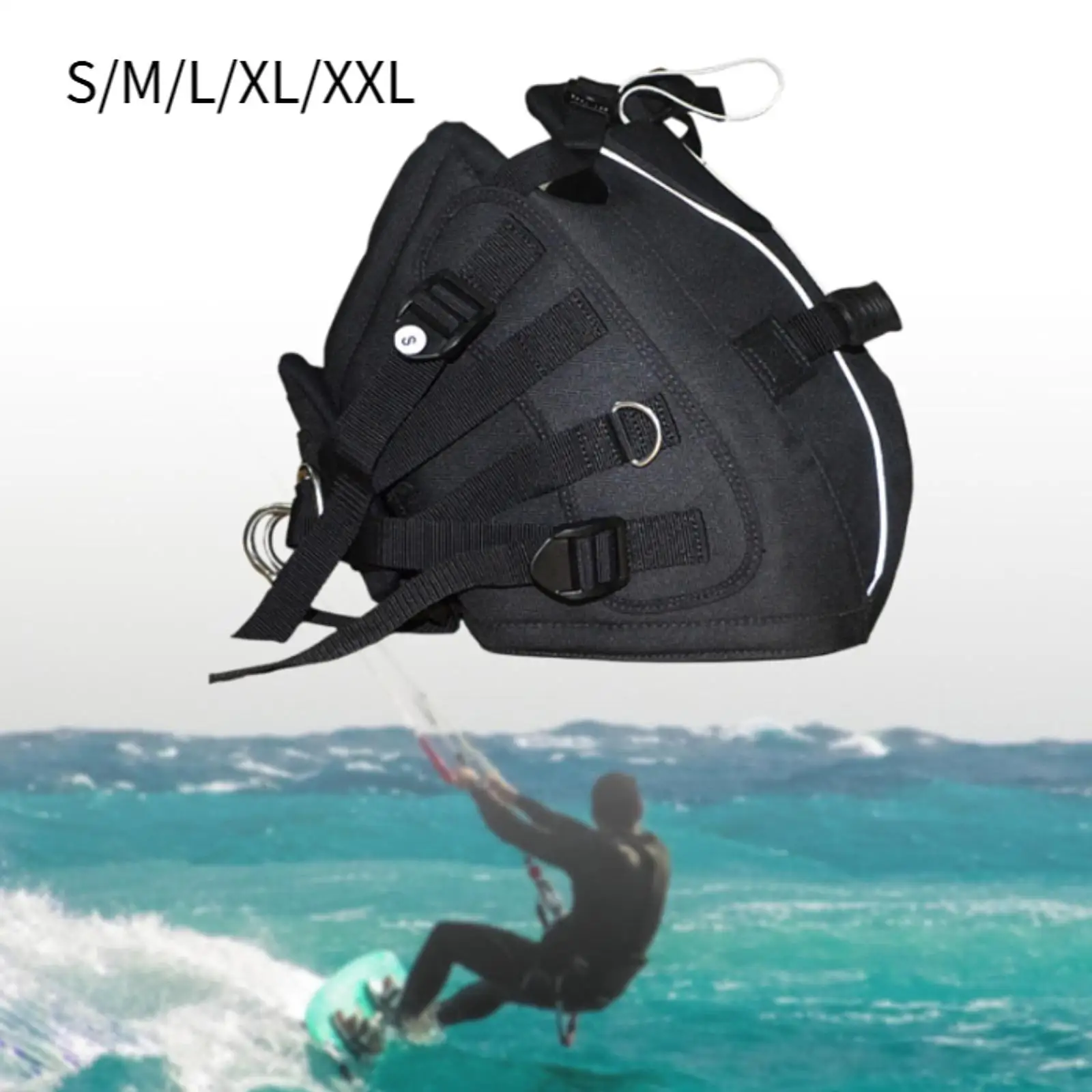 

Windsurfing Harness Nonslip Versatile Adjustable Comfortable Drifting Seated