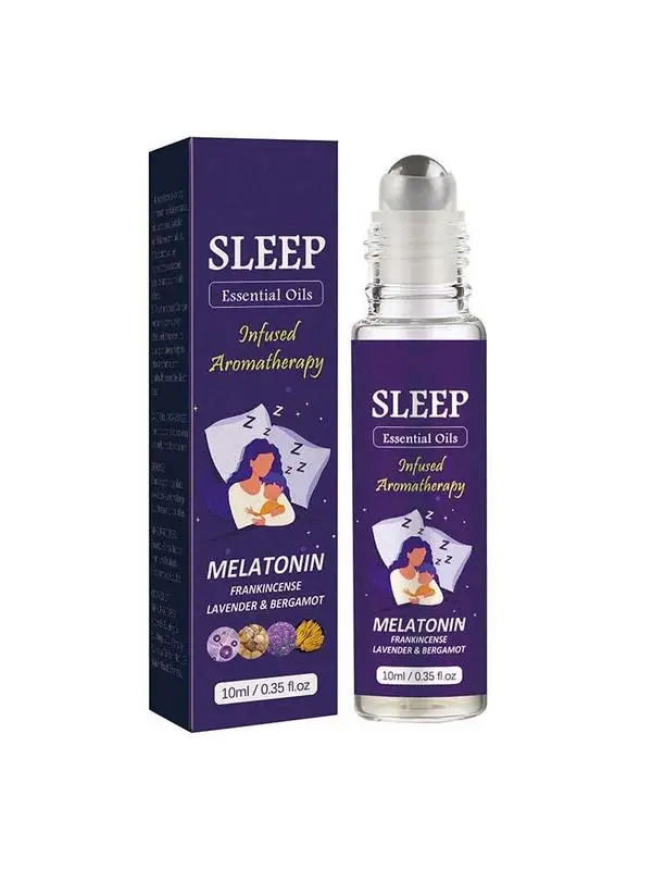 Spray de aceite esencial de aromaterapia para dormir profundo, Rollerball, aceite esencial de lavanda, Spray de niebla para dormir, 60ml, nuevo