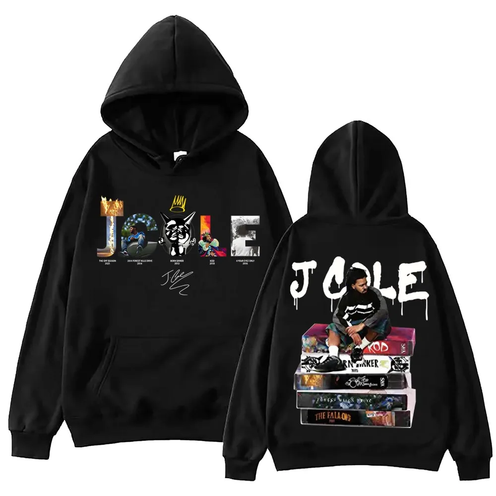 

Толстовка J Cole The Fall Off с капюшоном для мужчин и женщин, пуловер с длинными рукавами в стиле Харадзюку