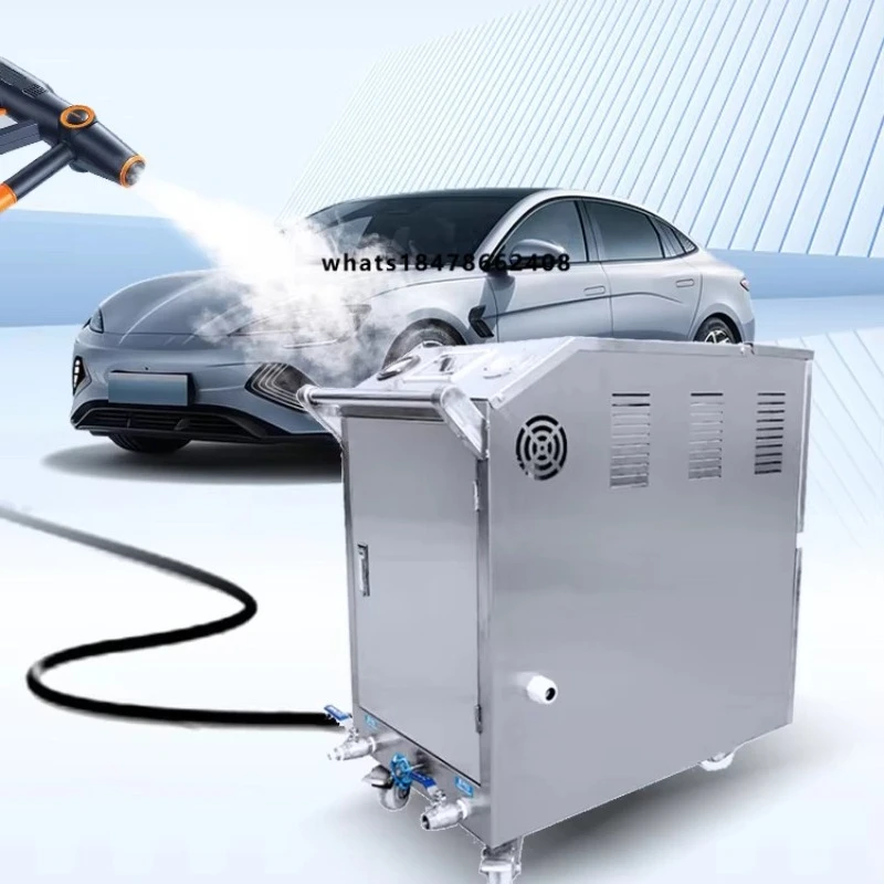 Car wash steam generator with steam cleaning function