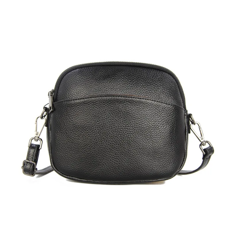 Luxury Minimalist Everyday Shoulder Bag for Women Premium Soft Top Grain Leather Adjustable Shoulder Strap Luxury Handbag