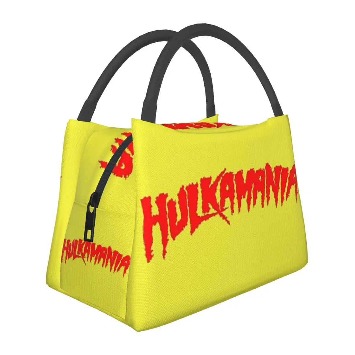 

Термосумка для обедов Hulk Hogan Hulkamania: портативный контейнер-холодильник для школы, ланч-бокс для еды, термосумка-тоут