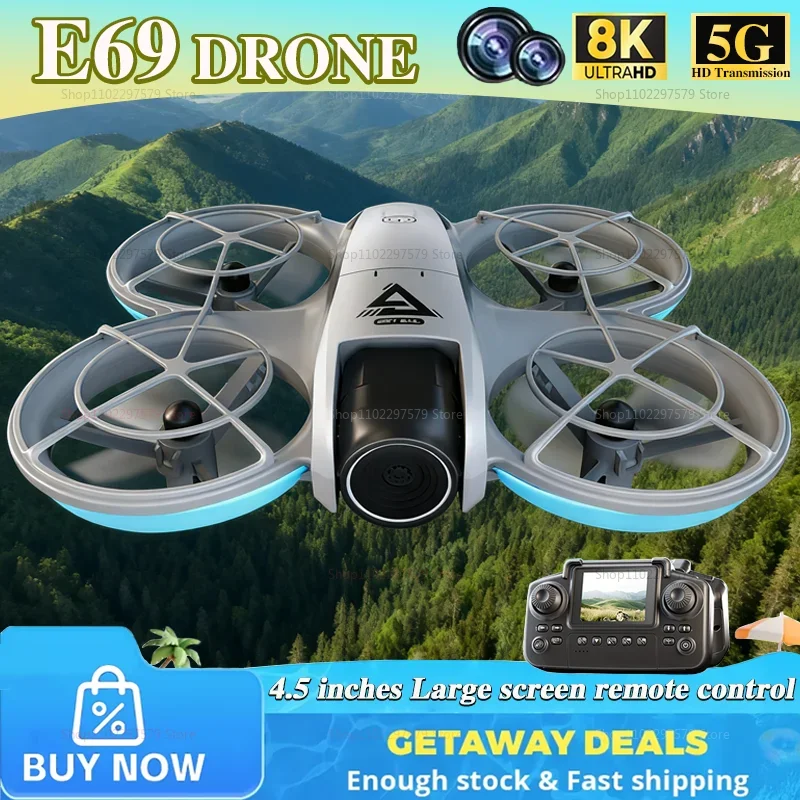 New E69 Mini Drone … - image