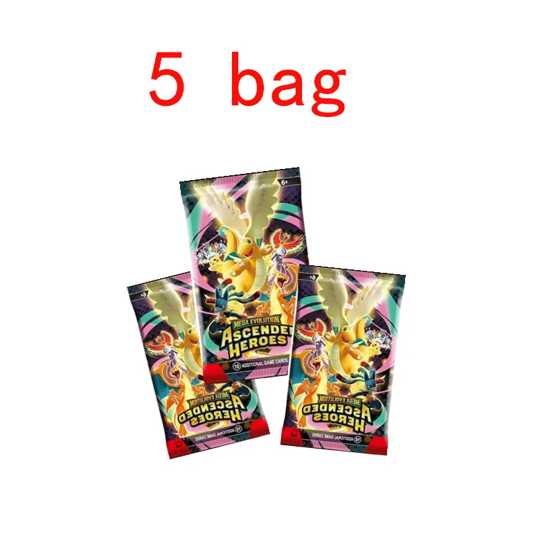 360 Stück Pokemon-Karten Prismatic Evolutions Scarlet Violet 151 Surging RIVALITES Englische Booster Pokemon Battle Sammelkarten