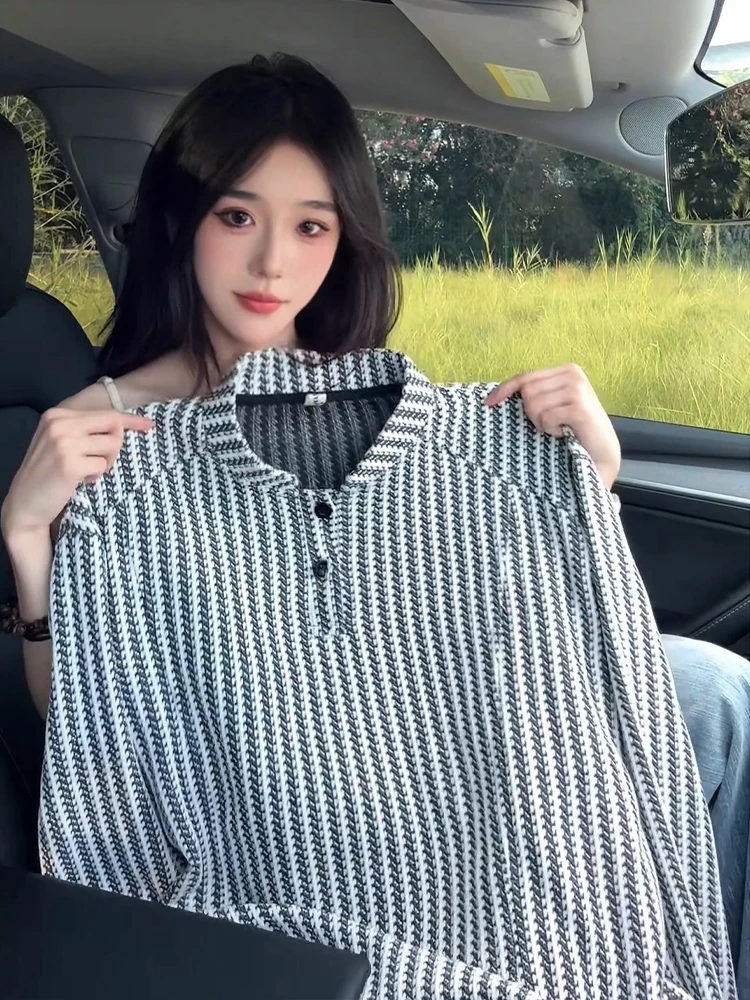 تي شيرت رجالي بقلنسوة من American Sle طويل Sve للخريف بتصميم منقوش ثقيل الوزن بطبقة أساسية كاجوال مريح من البوليستر...