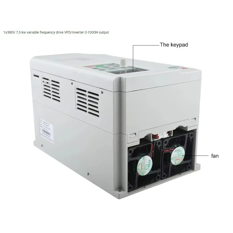 7.5kw 주파수 조절 가능한 스핀들 CNC 기계용 220v 380v 인버터 사용