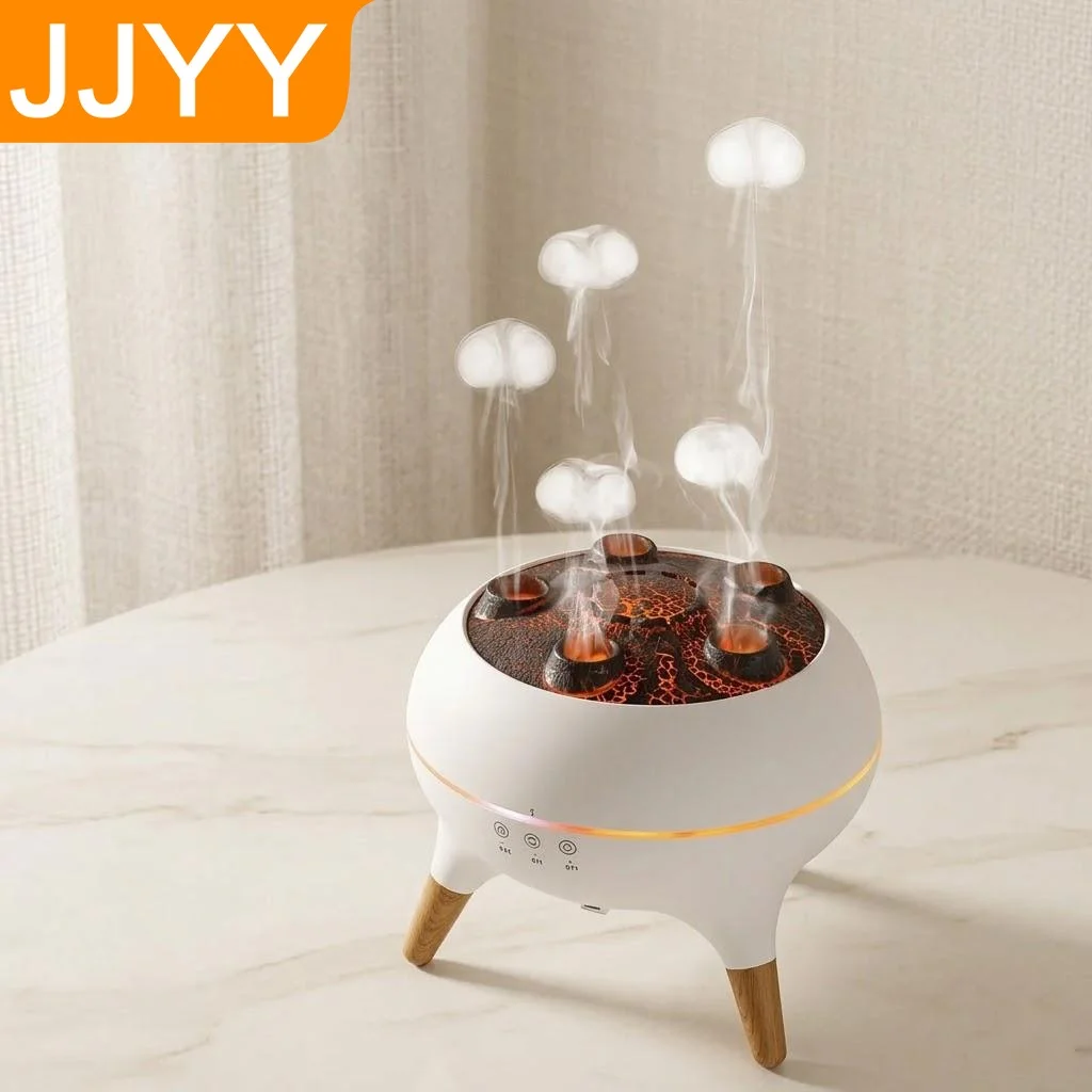 

Увлажнитель воздуха с холодным туманом и аромадиффузором, 7 цветов, автоматическое отключение, тихая работа (28 дБ), идеально подходит для спальни и домашнего декора