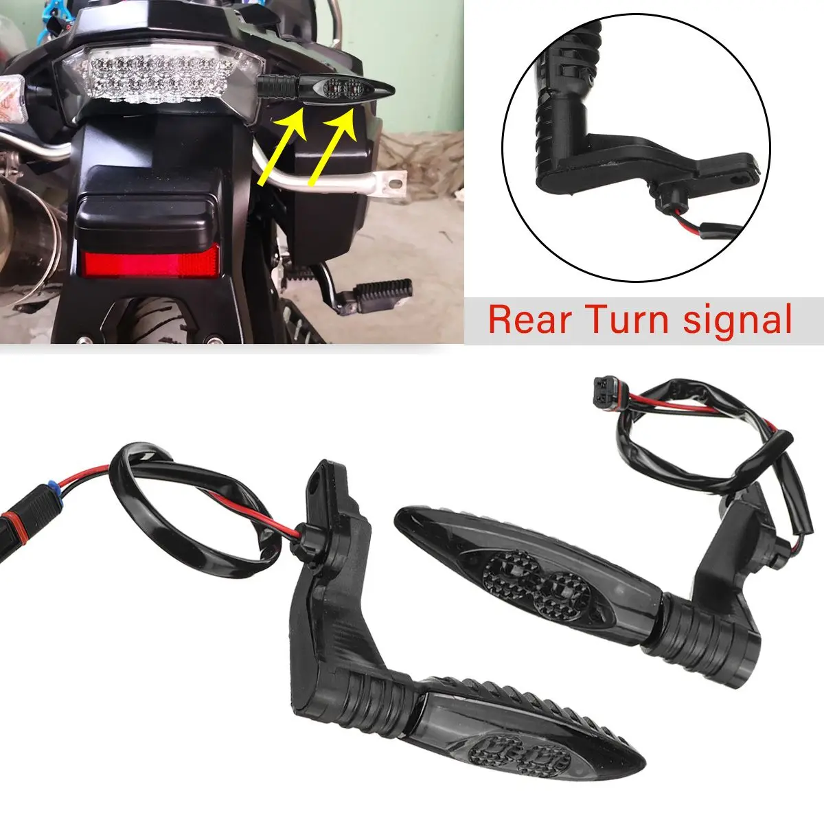 Motorcycle LED Turn Signal Indicator Light Blinker for BMW R1200GS R1200GS ADV R1200R R1200RS S1000RR S1000XR G310R