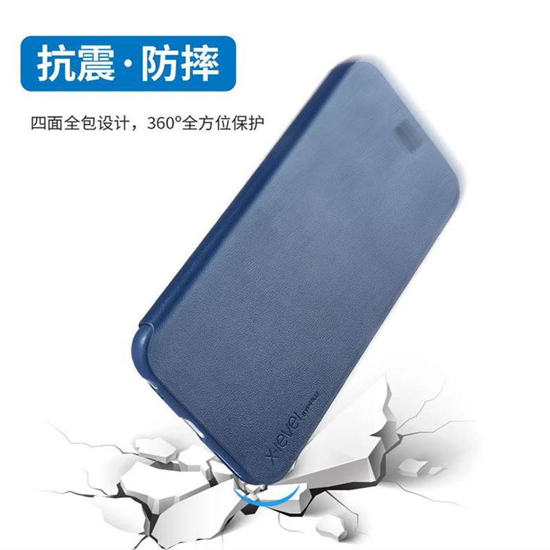 10pcs Luxury X-Level High-quality Classic Leather Case For Samsung Galaxy S8 Plus A3 A5 A7 J2 J3 J5 J7 2016 S7 Edge J5 J7 Prime image 2