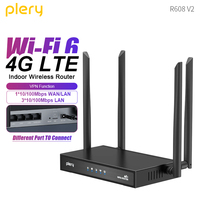 Plery 4G LTE Router 300Mbps Wireless WiFi6 Router 4G WiFi Modem With SIM Card Slot Booster Signal WiFi Router for Home Office