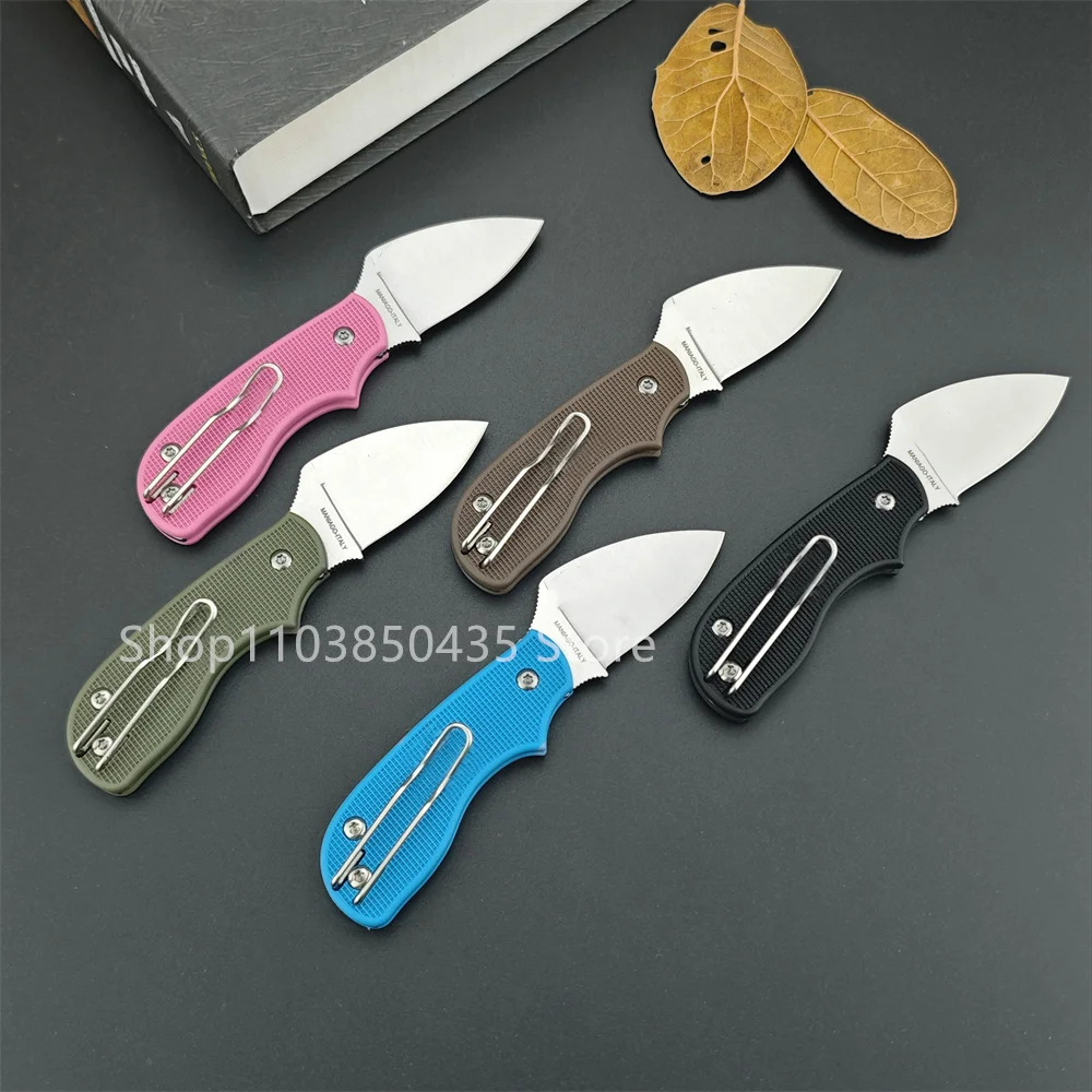 Portable C154 EDC Mini Pocket Folding Knife Nylon Fiber Handle Tactical Hunting Tool Outdoor Hiking Defense Camping Knives