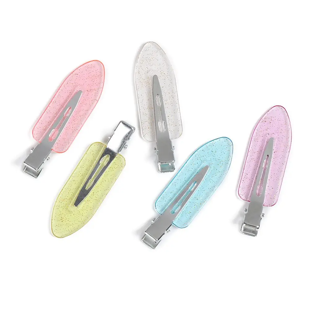 Styling No Mark Candy Color No Crease Hairpin Seamless Hair Clips Bang Clip No Bend Barrettes