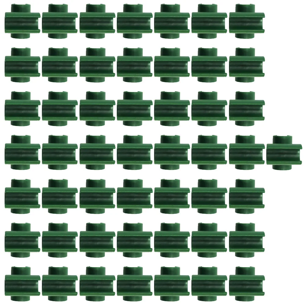 50pcs Plant Trellis Connector Clips Compatible with Garden Frame Rods for Fixed Greenhouse Film Brackets and Sun Screen Rods