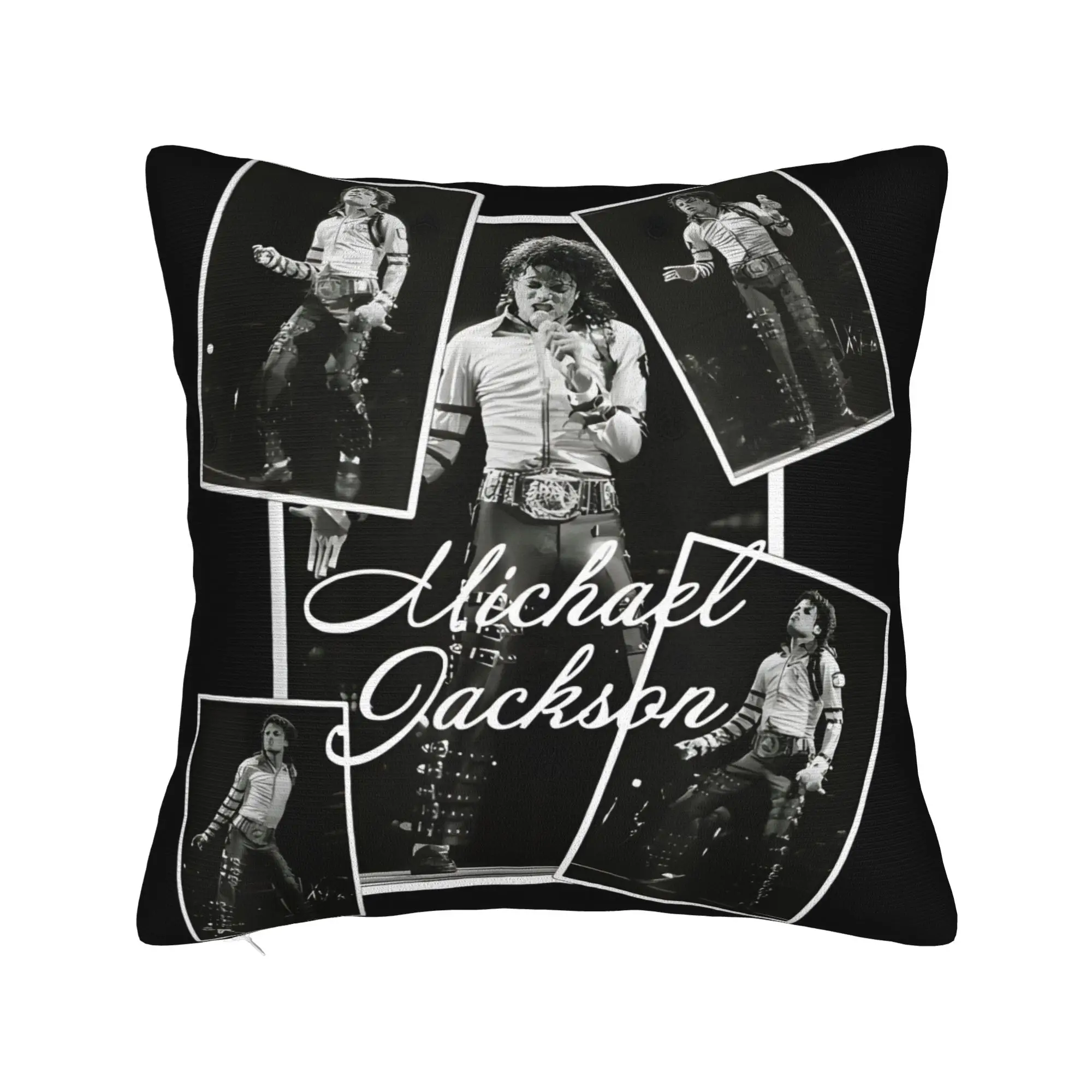 Michael Jackson Tour Dance Pillow Cover  Graphic Cushion Cover Morden Pillow Case For Living Room Chair