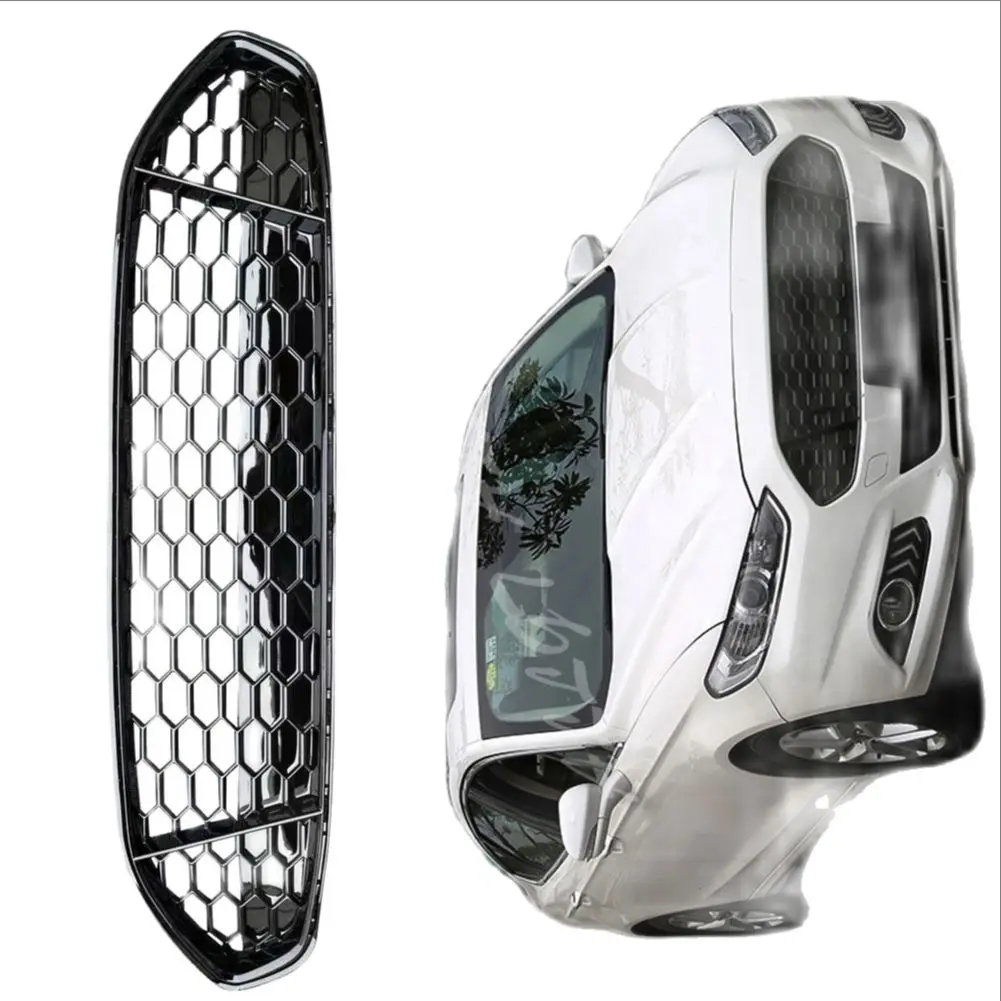 Car Front Upper Honeycomb Grilles Vent Grille For Ford Fusion Mondeo 2013-2016