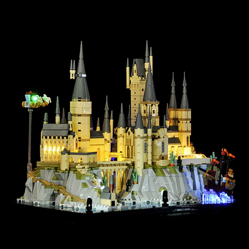 LED Lighting Kit Compatible With Lego 76419 Hogwarts Castle and Grounds,Building Block Models No Included