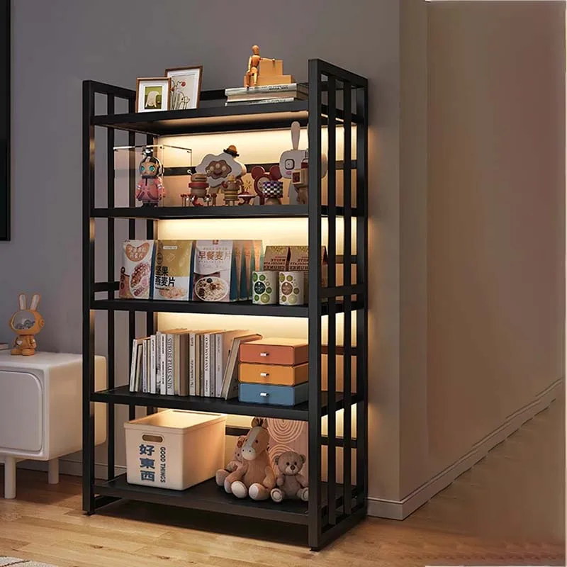 Display Bedroom Bookcase Magazine Library Narrow Storage Bookshelf Organizer Modern Estanteria Habitacion Minimalist Furnitures