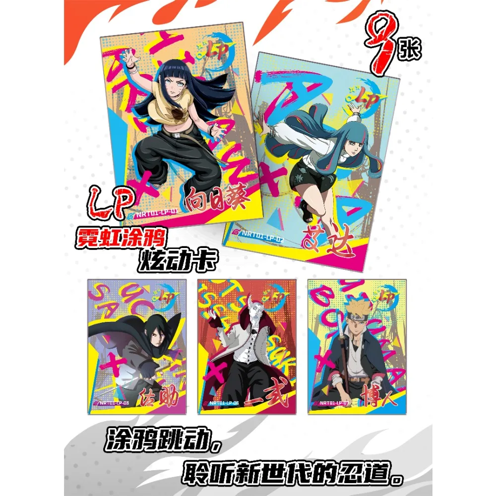 Genuine Naruto Card Series Collection Fantasy Combat Anime Characters Hot blood Surging Ninja Battle Card Fans Christmas Gift